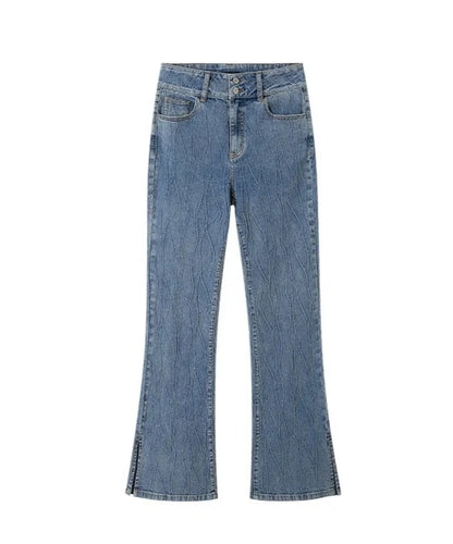 BOOTCUT SPLIT FLARE JEANS