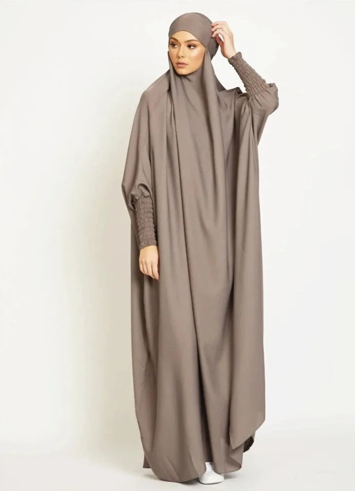 TARO COLOR HOODED ISDAL ABAYA