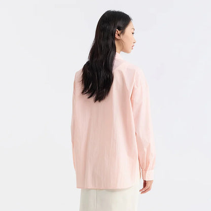 PINK CHIC CASUAL NYLON SHIRT