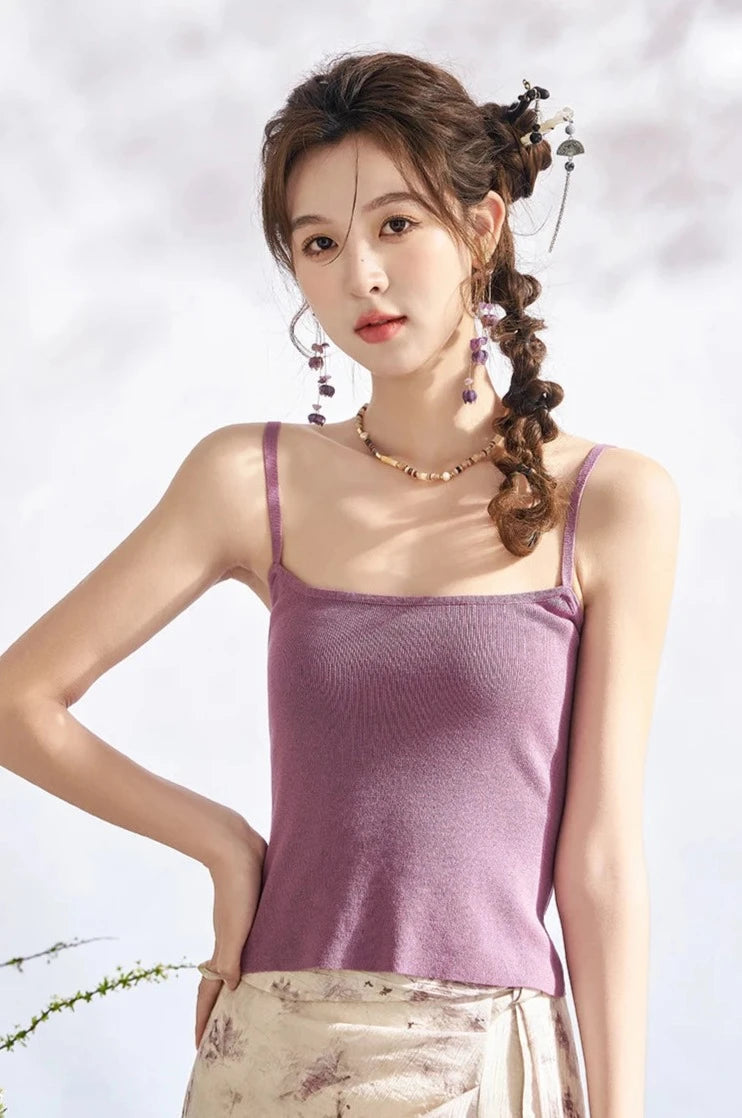 SOFT KNITTED BASIC CAMI