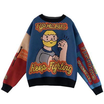 HARAJUKU CARTOON SWEATER