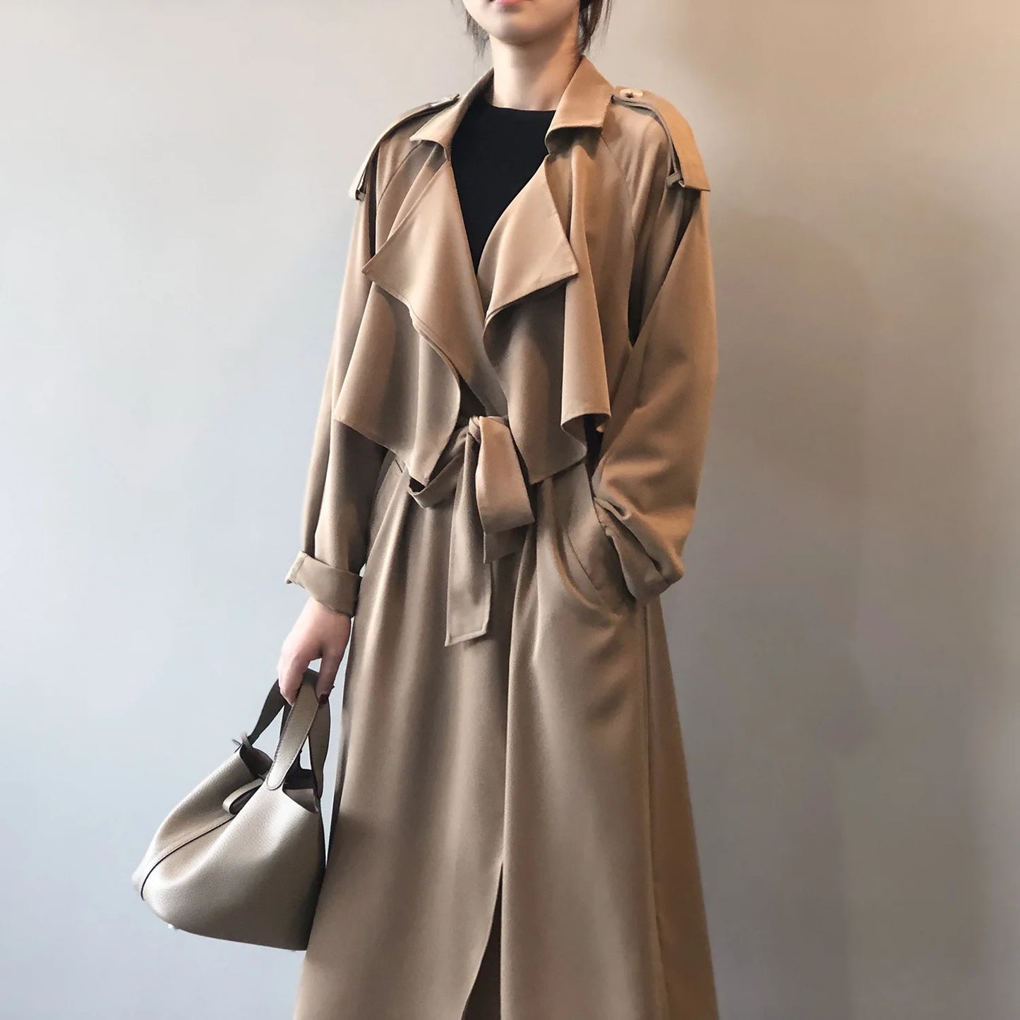 RETRO BRITISH SPLICED TRENCH