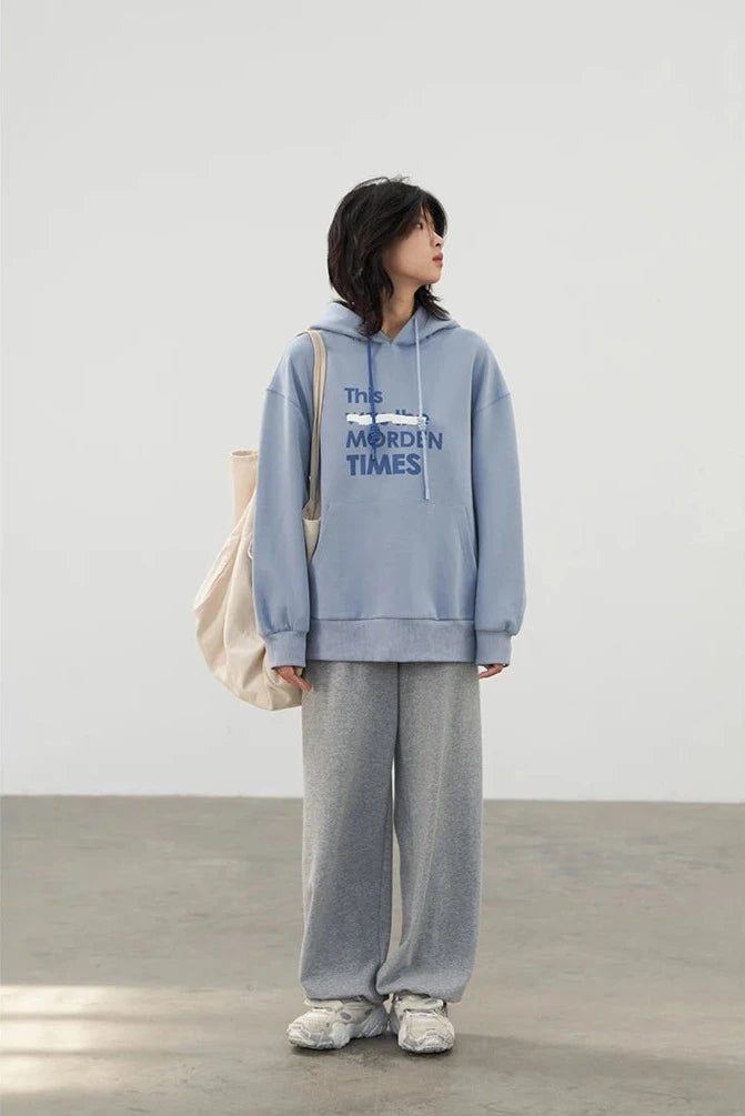 FASHION LETTER PRINT HOODIE