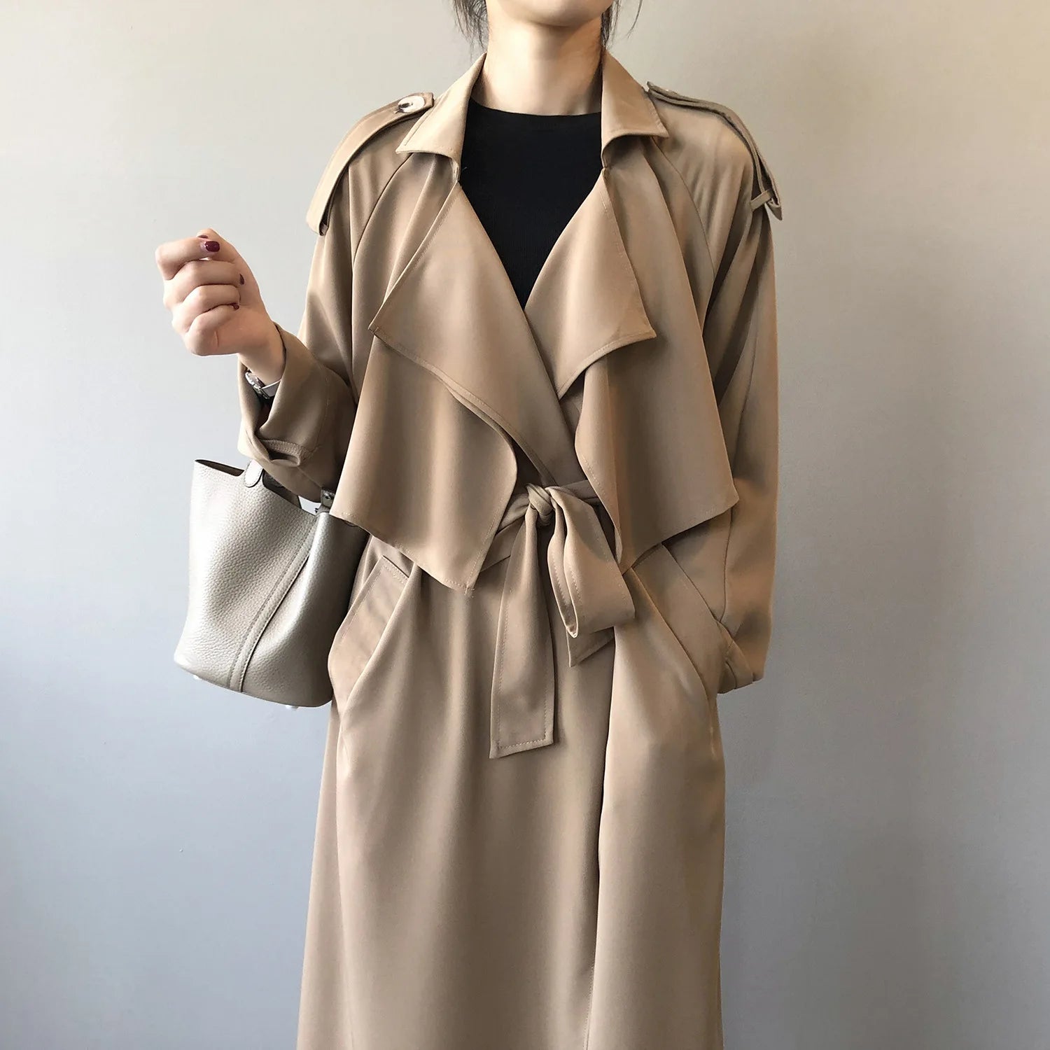 RETRO BRITISH SPLICED TRENCH