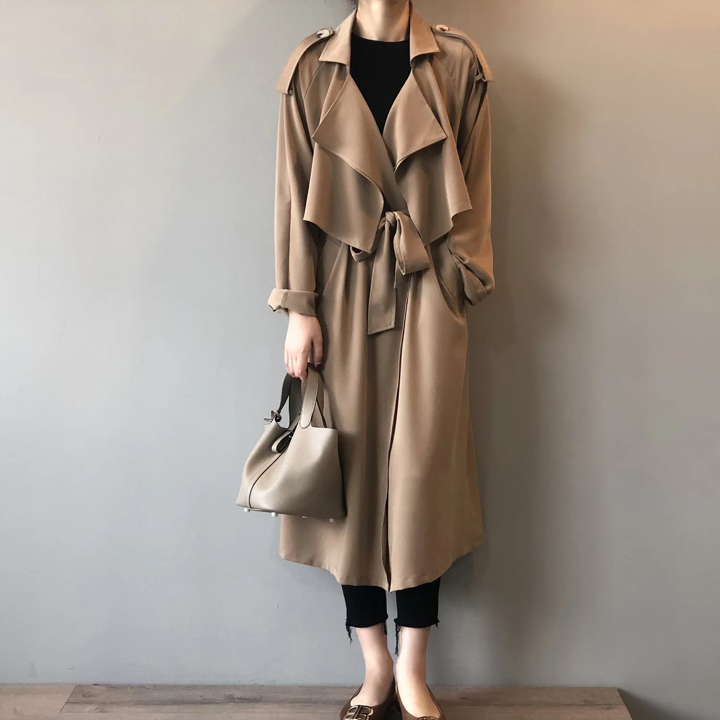 RETRO BRITISH SPLICED TRENCH