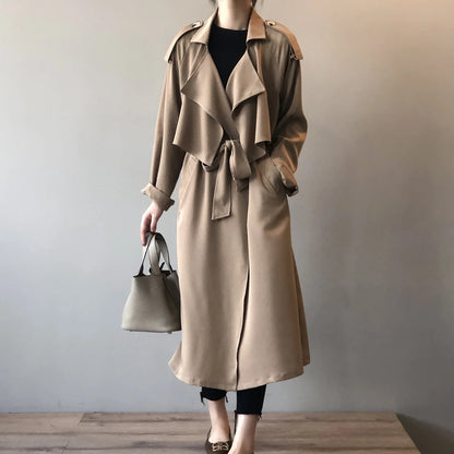 RETRO BRITISH SPLICED TRENCH