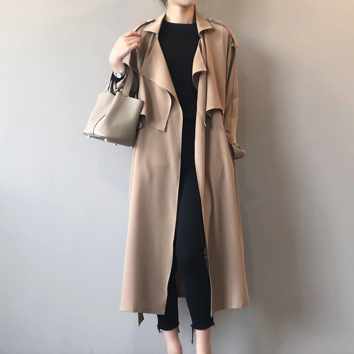 RETRO BRITISH SPLICED TRENCH