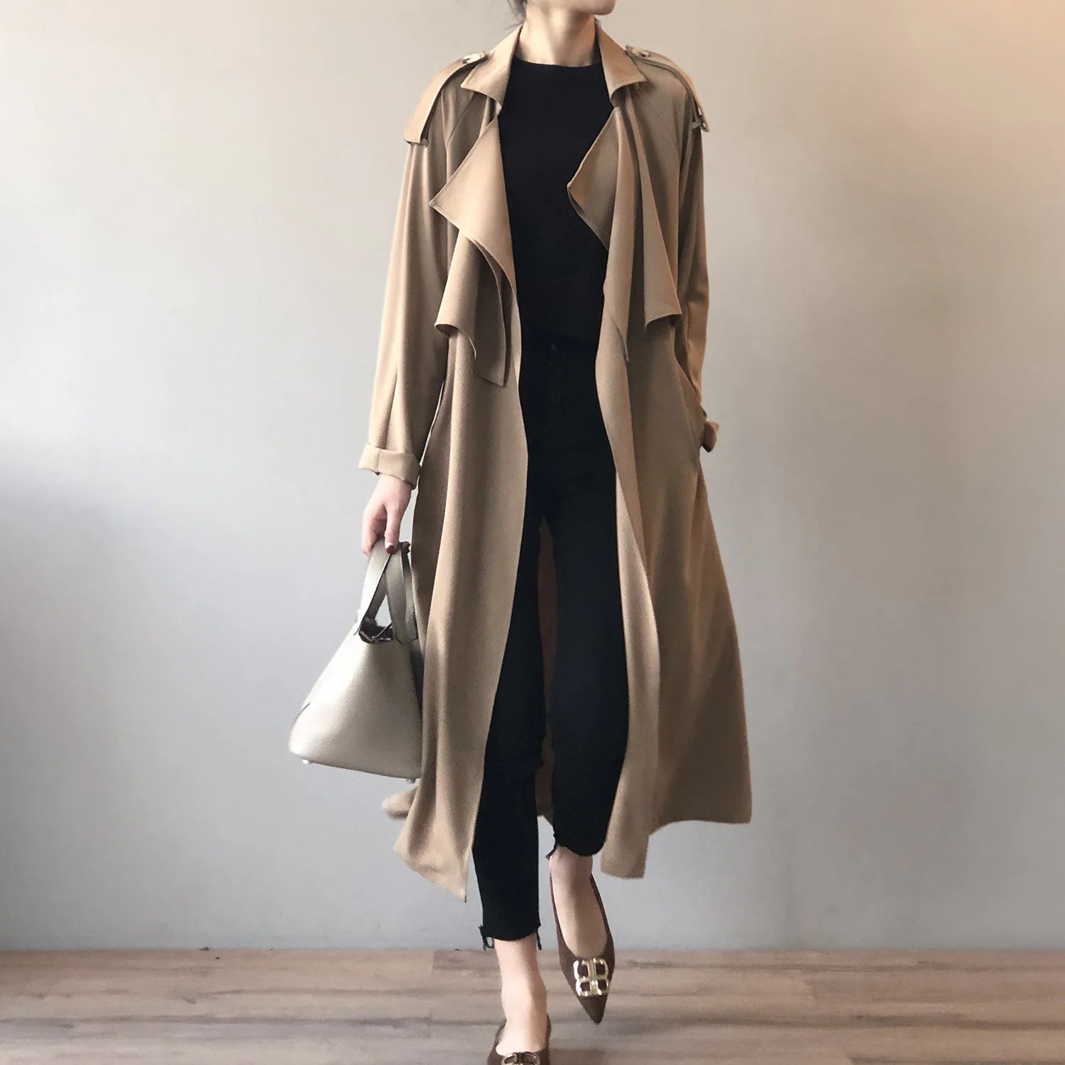 RETRO BRITISH SPLICED TRENCH