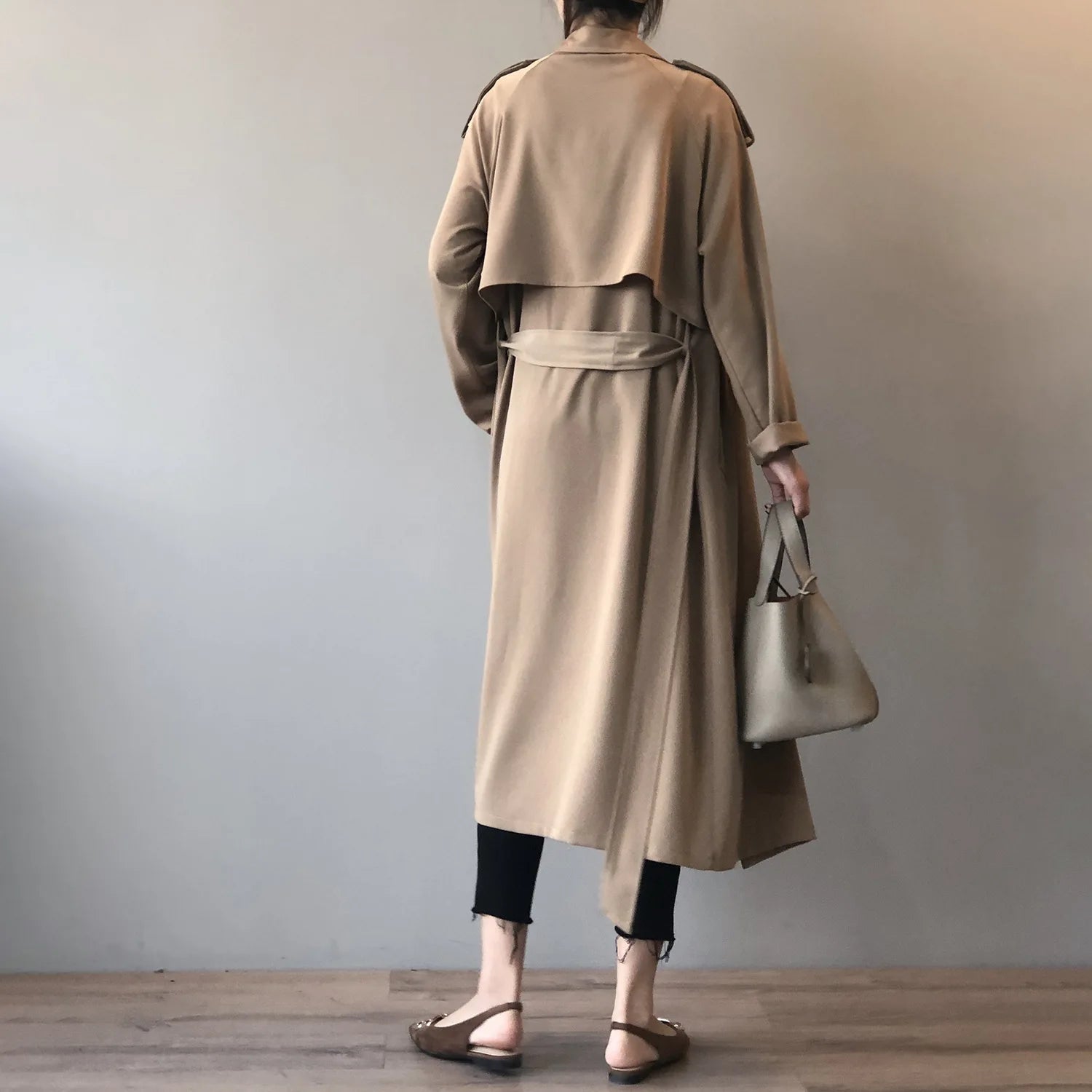 RETRO BRITISH SPLICED TRENCH