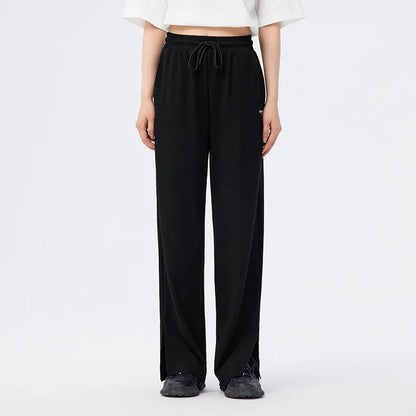 BLACK SUMMER BREEZE DRAWSTRING PANTS